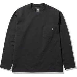 ロングスリーブエアリーリラックスティー L/S Airy Relax Tee NT12341 ブラック(K) Lサイズ [アウトドア カットソー メンズ]