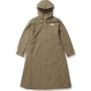 ブリーズライトニングコート Breeze Lightning Coat NPW12360 ケルプタン(KT) Lサイズ [アウトドア レインコート レディース]