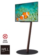 24~55V型対応 テレビスタンド WALL A2 フラットベース ロータイプ ウォールナット WLTVL4238F