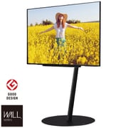 45~80V型対応 テレビスタンド WALL A2 フラットベース ラージタイプ サテンブラック WLTVL6119F