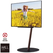 45~80V型対応 テレビスタンド WALL A2 フラットベース ラージタイプ ウォールナット WLTVL6238F
