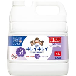キレイキレイ 薬用 泡ハンドソープ フローラルソープの香り 4L