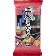 ひとくち手巻きのり 塩だれ味のり 4切10枚