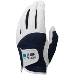 TDGL-2170L WH/NV M [ゴルフグローブ レディース 両手用 Mサイズ ホワイト/ネイビー]