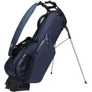 VESSEL VLX 2.0 7430122-34 CARBON NV SINGLE [キャディバッグ 7.5型（47インチ対応）/4分割/シングルストラップモデル カーボンネイビー]