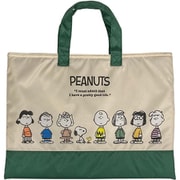 SN-LE03 PEANUTS レッスンバッグ IVORY/GREEN [キャラクターグッズ]