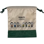 SN-PCH03（S） PEANUTS ポーチ Sサイズ IVORY/GREEN [キャラクターグッズ]