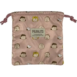 SN-PCH04（S） PEANUTS ポーチ Sサイズ PINK [キャラクターグッズ]