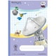 A4.AXS-5V ジャポニカ学習帳 宇宙編 A4サイズ 5mm方眼（リーダー罫入り） 紫 130020502