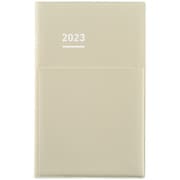 2023年4月始まり ジブン手帳Biz mini 2023 Spring ライトベージュ ニ-JBM1LS-234