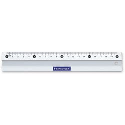 ステッドラー アルミスケール 20cm 滑り止め付き 563 20
