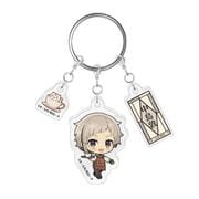 文豪ストレイドッグス 3連アクリルキーホルダー 純文豪喫茶 ver. 中島敦 [キャラクターグッズ]