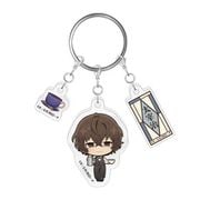 文豪ストレイドッグス 3連アクリルキーホルダー 純文豪喫茶 ver. 太宰治 [キャラクターグッズ]