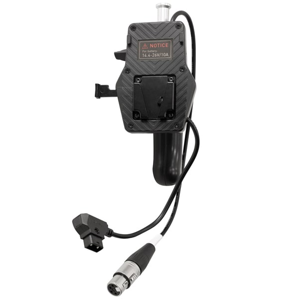 ナンライト NANLITEBT-BG-XLR4 [Forza150/150B専用 4ピン XLRコネクター付きVマウントバッテリーグリップ]Ω