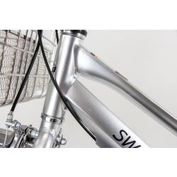 ヨドバシ.com - マルキン シティサイクル SWANKY BELT CITY（スワンキーベルト） 27インチ 内装3段変速 シルバー  MK-23-001 通販【全品無料配達】