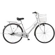 シティサイクル TRAFFIC GRANDE（トラフィックグランデ） 28インチ 内装3段変速 シルバー MK-23-005