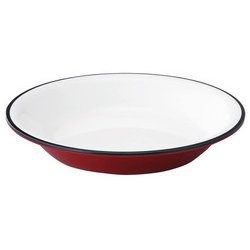深皿 クリムゾンレッド 23cm HR-23-R