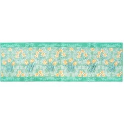 ROYAL COLLECTION Arts キッチンマット 45×120cm グリーン