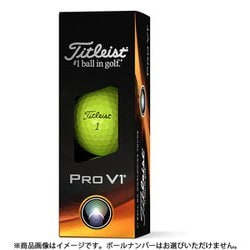 2023年発売　新品タイトリスト　Titleist Pro V1 黄色1ダース