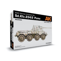 AK35503 WW.II ドイツ軍 8輪重装甲車 Sd.Kfz.234/2 プーマ [1/35スケール プラモデル]