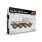 AK35503 WW.II ドイツ軍 8輪重装甲車 Sd.Kfz.234/2 プーマ [1/35スケール プラモデル]