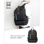LBPM-02BK/CE [ラウンドバックパック ブラック/チェレステ]