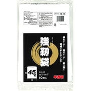 強靭袋 半透明乳白 45L 10枚 KZ-45