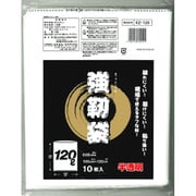 強靭袋 半透明乳白 120L 10枚 KZ-120