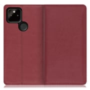 WORK10GG-RD-GPX5A5G [LOOF Royale Google Pixel 5a（5G）用 本革スマホケース/スタンド機能＆カードポケット付き ワインレッド]