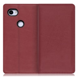 WORK10GG-RD-3AXL [LOOF Royale Google Pixel 3a XL用 本革スマホケース/スタンド機能＆カードポケット付き ワインレッド]