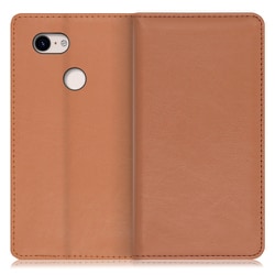 WORK10GG-BN-PX3 [LOOF Royale Google Pixel 3用 本革スマホケース/スタンド機能＆カードポケット付き ブラウン]