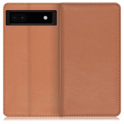 WORK10GG-BN-GPX6A [LOOF Royale Google Pixel 6a用 本革スマホケース/スタンド機能＆カードポケット付き ブラウン]