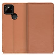 WORK10GG-BN-GPX5A5G [LOOF Royale Google Pixel 5a（5G）用 本革スマホケース/スタンド機能＆カードポケット付き ブラウン]