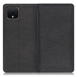 WORK10GG-BK-PX4 [LOOF Royale Google Pixel 4用 本革スマホケース/スタンド機能＆カードポケット付き ブラック]