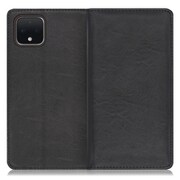 WORK10GG-BK-PX4 [LOOF Royale Google Pixel 4用 本革スマホケース/スタンド機能＆カードポケット付き ブラック]