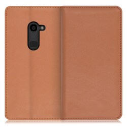 WORK10AO-BN-ZERO [LOOF Royale AQUOS zero用 本革スマホケース/スタンド機能＆カードポケット付き ブラウン]