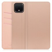 WORK13GG-NEWPK-PX4 [LOOF SKIN Google Pixel 4用 PUレザースマホケース/スタンド機能＆カードポケット付き シャンパンローズ]