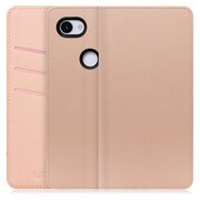 WORK13GG-NEWPK-3AXL [LOOF SKIN Google Pixel 3a XL用 PUレザースマホケース/スタンド機能＆カードポケット付き シャンパンローズ]