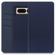 WORK13GG-NEWNY-GPX7P [LOOF SKIN Google Pixel 7 Pro用 PUレザースマホケース/スタンド機能＆カードポケット付き ネイビー]