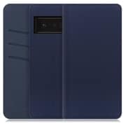 WORK13GG-NEWNY-GPX6P [LOOF SKIN Google Pixel 6 Pro用 PUレザースマホケース/スタンド機能＆カードポケット付き ネイビー]