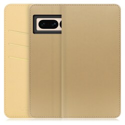 WORK13GG-NEWGD-GPX7P [LOOF SKIN Google Pixel 7 Pro用 PUレザースマホケース/スタンド機能＆カードポケット付き ゴールド]