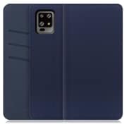 WORK13AO-NEWNY-ZERO6 [LOOF SKIN AQUOS zero6用 PUレザースマホケース/スタンド機能＆カードポケット付き ネイビー]
