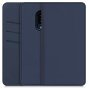 WORK13AO-NEWNY-ZERO2 [LOOF SKIN AQUOS zero2用 PUレザースマホケース/スタンド機能＆カードポケット付き ネイビー]