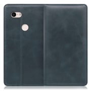 WORK14GG-TG-PX3XL [LOOF Simplle Google Pixel 3 XL用 本革スマホケース/スタンド機能＆カードポケット付き テールグリーン]