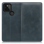 WORK14GG-TG-GPX4A5G [LOOF Simplle Google Pixel 4a（5G）用 本革スマホケース/スタンド機能＆カードポケット付き テールグリーン]