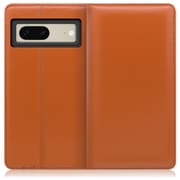 WORK14GG-OG-GPX7 [LOOF Simplle Google Pixel 7用 本革スマホケース/スタンド機能＆カードポケット付き オレンジ]