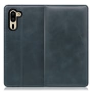 WORK14AO-TG-SMP5 [LOOF Simplle AQUOS シンプルスマホ5用 本革スマホケース/スタンド機能＆カードポケット付き テールグリーン]
