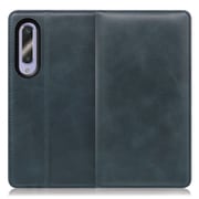 WORK14AO-TG-AZ5GB [LOOF Simplle AQUOS zero5G basic用 本革スマホケース/スタンド機能＆カードポケット付き テールグリーン]