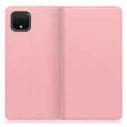 WORK16GG-PK-PX4XL [LOOF Simplle Google Pixel 4 XL用 本革スマホケース/スタンド機能＆カードポケット付き ピンク]