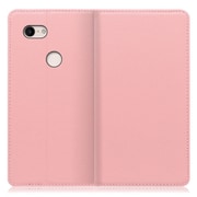 WORK16GG-PK-PX3XL [LOOF Simplle Google Pixel 3 XL用 本革スマホケース/スタンド機能＆カードポケット付き ピンク]